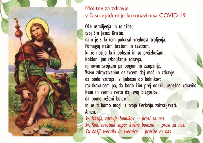 Navodila slovenskih škofov v času epidemije COVID-19